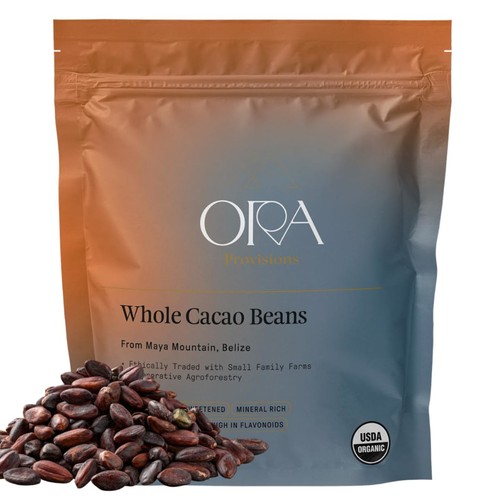 Ora whole roasted cacao beans - whole,