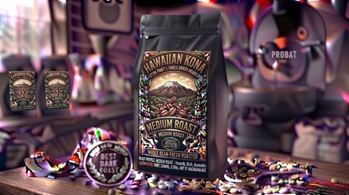 Hawaii kona extra - fancy, coffee