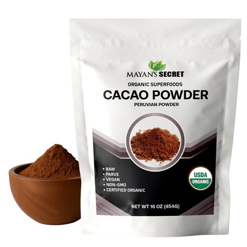 Organic cacao powder - cacao, raw