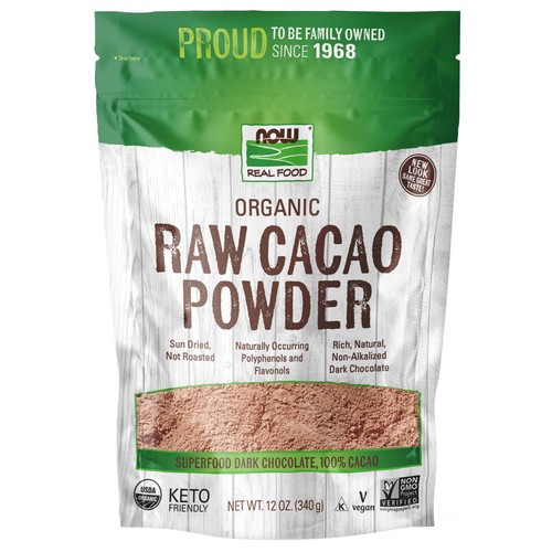 Now foods organic - organic, cacao